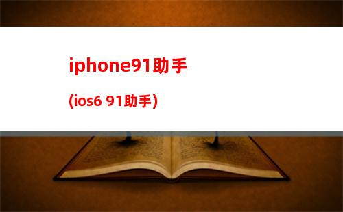 iphone91助手(ios6 91助手)